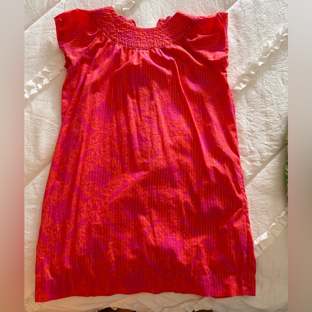 Girls size 8 Lilly Pulitzer Jubilee good shift dress.